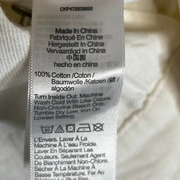 Madewell White Sleeveless Jumpsuit - Picture 7 of 7